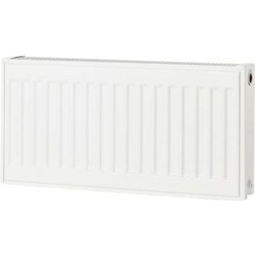 Radiateur eau chaude acier GoodHome blanc L. 60 cm x H. 30 cm