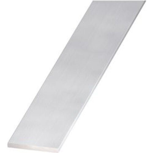Plat aluminium anodisé incolore 25 x 2 mm  2 m