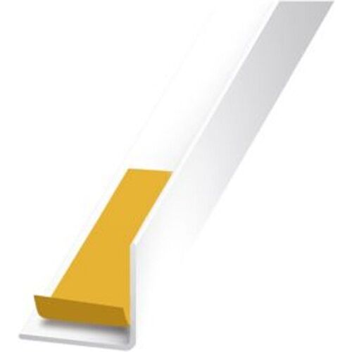 Cornière PVC blanc auto-adhésive 10 x 10 mm  1.30 m