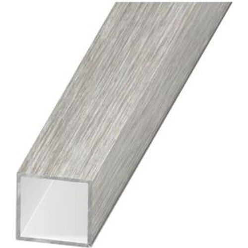 Tube carré aluminium brossé 10 x 10 mm  1 m
