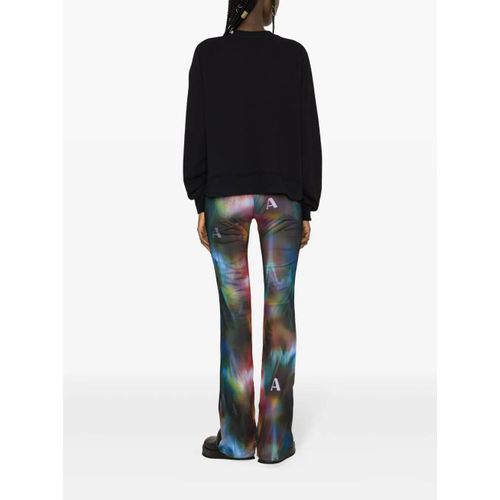 Moschino Jeans Sweat En Coton À Imprimé Graphique - Noir