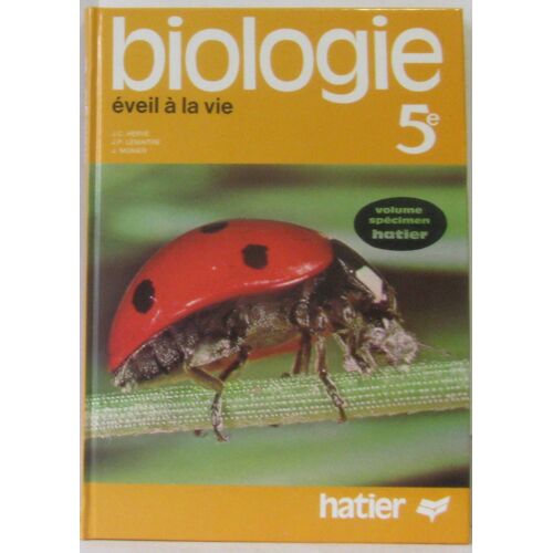 Biologie Éveil De La Vie 5e