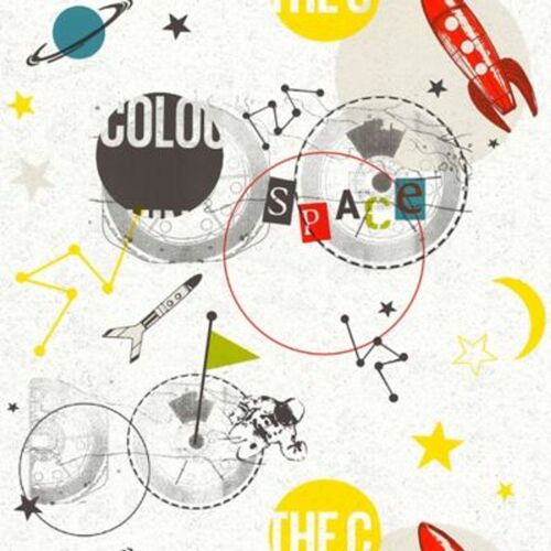 Papier peint les aventures Univers multico