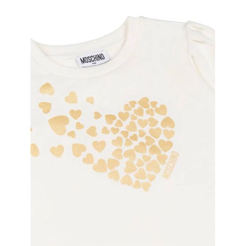 Moschino Kids Sweat À Imprimé Graphique - Blanc