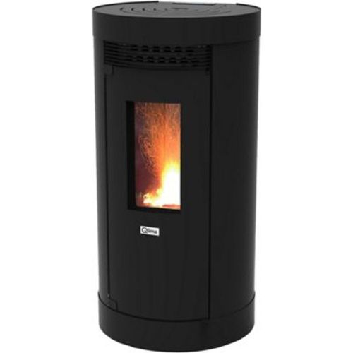 Poêle à granulés Qlima Amadéa 9500W noir