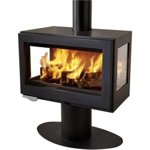 Poêle à bois Panadero Mistral trivision 7 2 kW