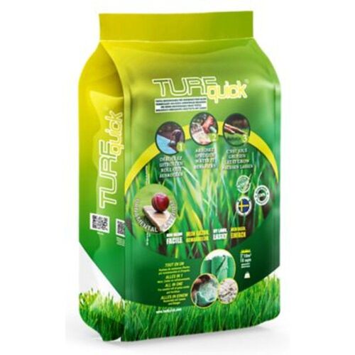 Tapis De Semences De Gazon Avec Engrais Premium Turfquick 10m²