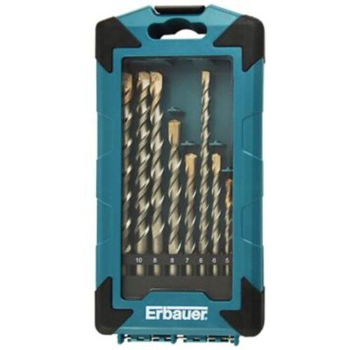 Coffret forets béton Erbauer (10 pcs)