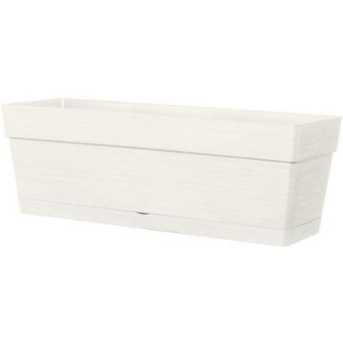 Jardinière À Réserve D'eau Deroma Save R Blanc 49 X 17 X H.17 Cm