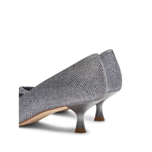 Stuart Weitzman Escarpins Eva 35 Mm À Paillette - Argent - 36