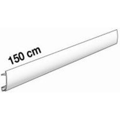 Cimaise déco blanc 1m50.