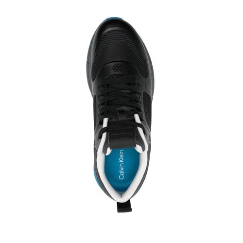 Calvin Klein Baskets À Design En Mesh - Noir