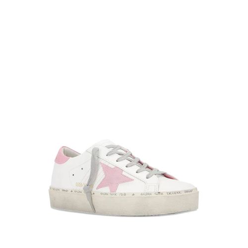 Golden Goose Baskets Hi Star White/Rose - Blanc - 39-41