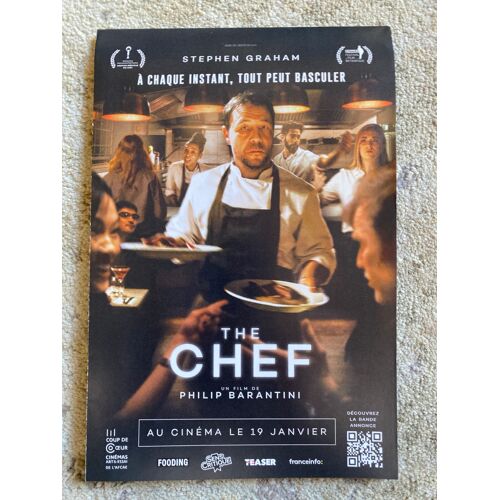 Dossier De Presse/Poster "The Chef" Avec Stephen Graham (2022)