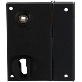Serrure en applique vertical Bricard noir droite