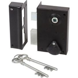 Serrure en applique vertical Bricard 4 gorges 70x110 mm droite