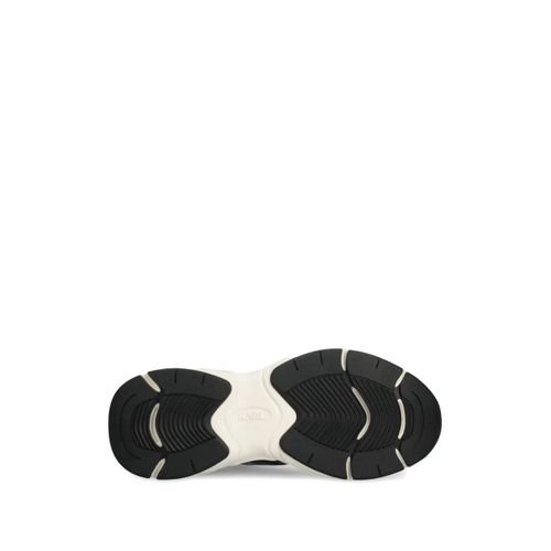 Karl Lagerfeld Baskets En Cuir À Logo Embossé - Noir