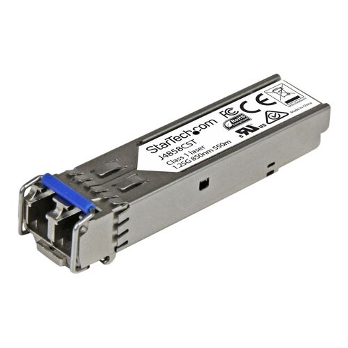 StarTech.com Module de transceiver SFP à fibre optique Gigabit - Compatible HP J4858C - Multimode LC avec DDM - 550 m - Module transmetteur SFP (mini-GBIC) (équivalent à : HP J4858C) - 1GbE -...