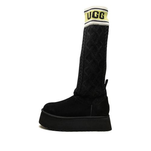 Ugg Bottes Classic Sweater Letter - Noir