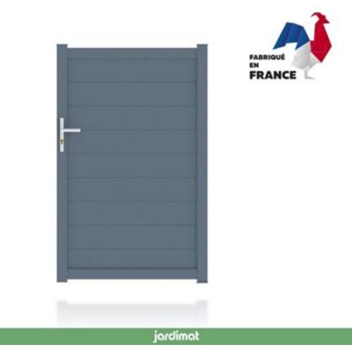Portillon Jardimat Alpes gris   100 x 160 cm