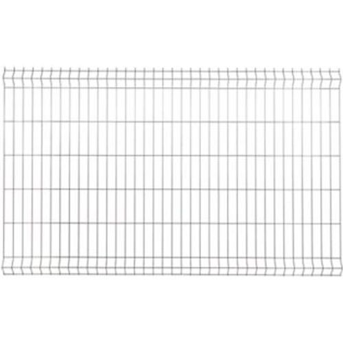 Panneau De Cl?Ture Grillag?E Blooma Louga Gris 198 5 X H.123 Cm