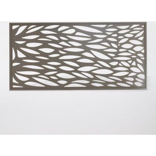 Panneau Feuille Aluminium Neva Taupe