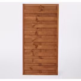 Panneau Droit Bois Blooma Arve Marron 30?Mm 90 X H.180 Cm