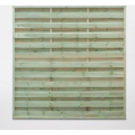 Panneau Droit Bois Vert 25?Mm 180 X H.180 Cm