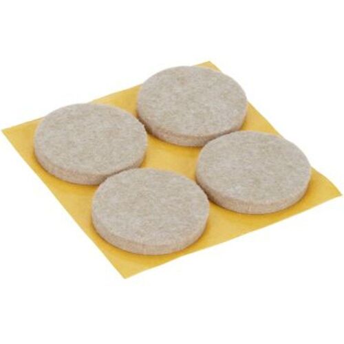 Patin en feutre auto-adh?sifs Diall 34?mm x 4  beige