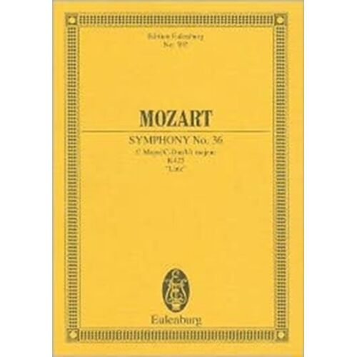 Symphony No. 36 C Major Kv 425 / Studyscore