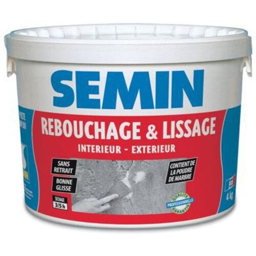Enduit rebouchage et lissant 4 kg