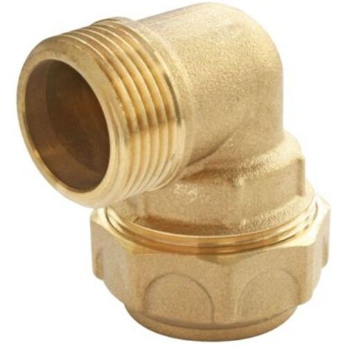Coude laiton pour PE - 25 - Mâle 20/27 (3/4')