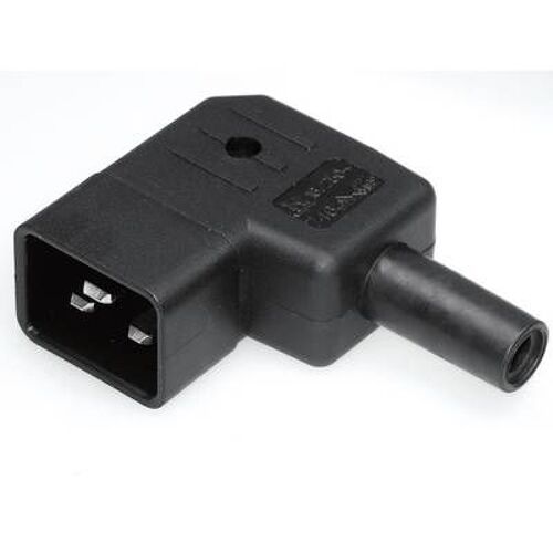 Connectique pour appareils réfrigérants série (connecteur réseau) 746 Kaiser 746/sw/C mâle, coudé Nbr total de pôles: 2 + PE 16 A noir 1 pc(s)