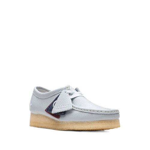 Clarks Originals Mocassins Wallabee 'light Blue' - Bleu