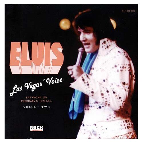Elvis Presley Las Vegas Voice Vol.2 Cd ! Las Vegas 3/2/74 Minuit !