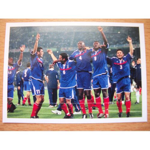 Image Panini Carrefour Fiers D'être Bleus N°96