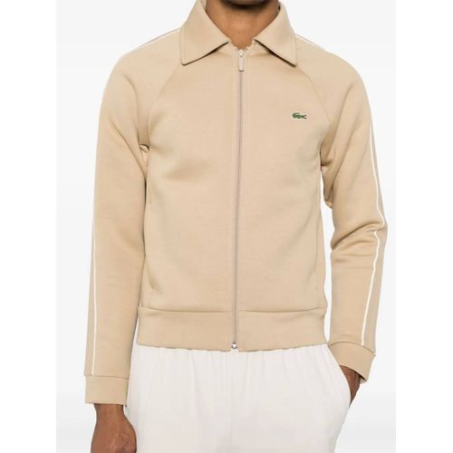 Lacoste Veste De Sport À Fermeture Zippée - Tons Neutres