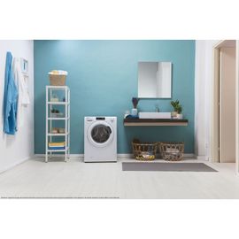 Lave linge hublot CSO 1485TE-S 8kg Blanc CANDY