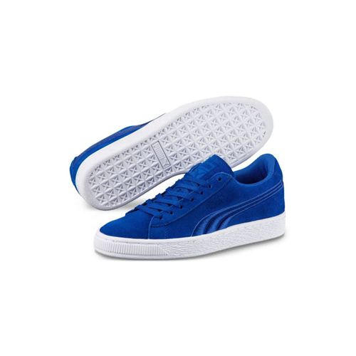 Puma Kids Baskets Suede Classic Badge Gs 'blue/White' - Bleu