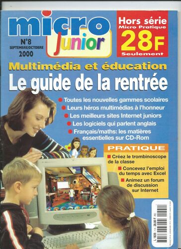 Micro Junior 09/2000  Le Monde Des Jouets Sur Cd : Barbie, Lego, Fisher-Price, Playmobil, Oui-Oui, Teletubbies, Les Razmokets 
