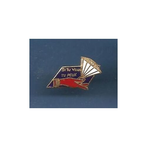 Pins Diamant Si Tu Veux Tu Peux