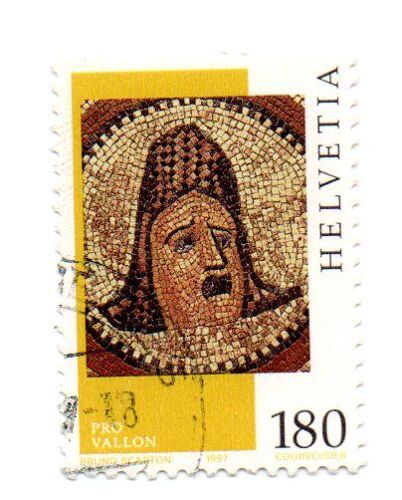 Suisse-  1 Timbre Oblitéré - Art Gallo-Romain- N°1536
