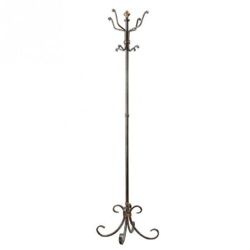 Porte manteaux 10 boules 180 cm anthracite