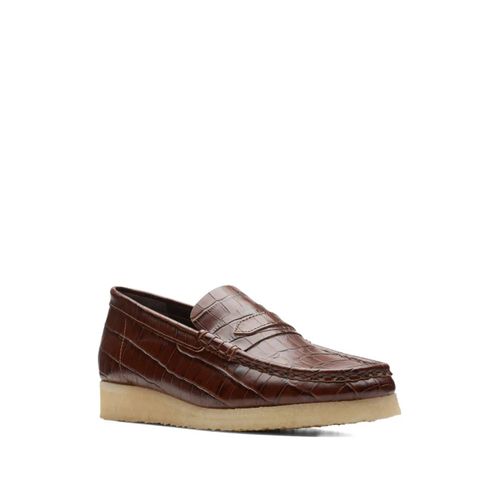 Clarks Originals Mocassins Wallabee 'brown' - Marron