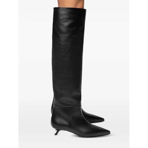 Alevì Bottines Debby 35 Mm À Bout Pointu - Noir