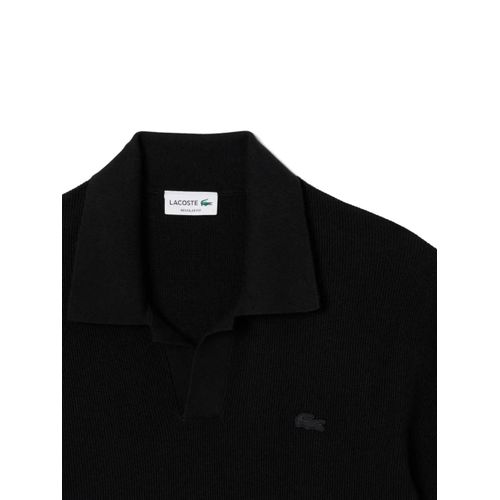 Lacoste Polo À Manches Courtes - Noir