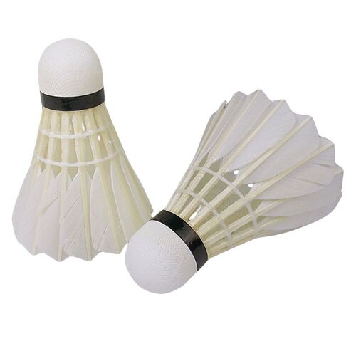 Eozy 12pcs Volant De Badminton Sport En Plume D'oie Exercice