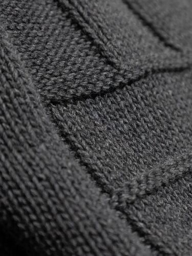 Kenzo Pull En Maille Texturée - Gris