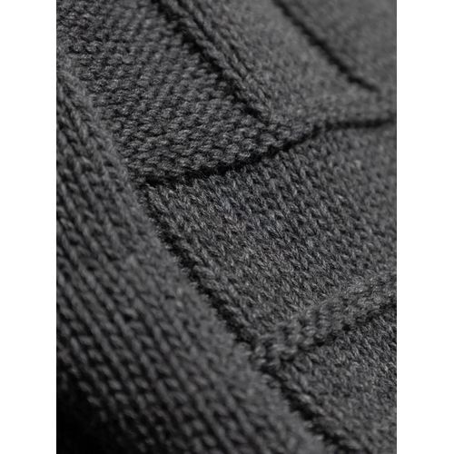 Kenzo Pull En Maille Texturée - Gris