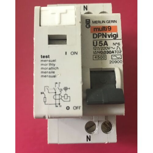 disjoncteur Différentiel dpn vigi U5A MERLIN GERIN 20900